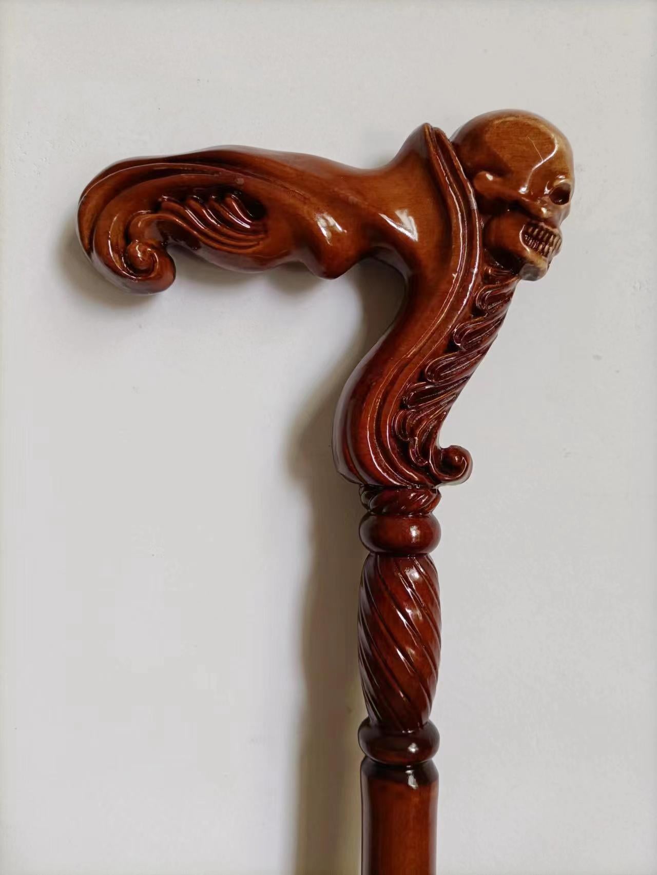 Brown Detailed Colored Crutch