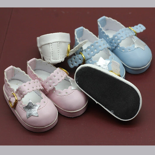 16 Inch Salon Doll Accessories Leather Shoes