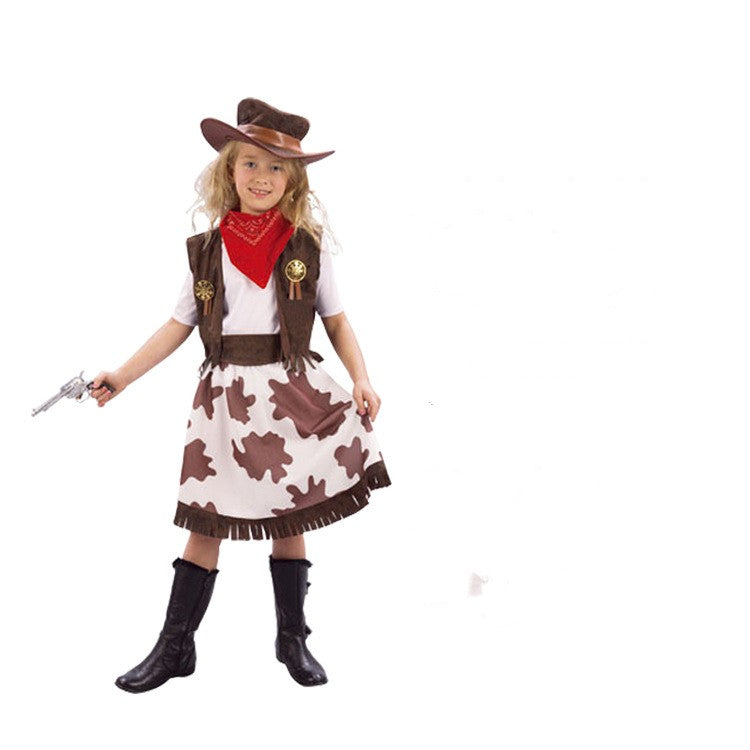 Boys and Girls Cowboy Costume for Adults and Children