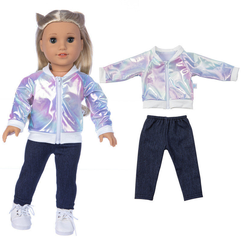 Simple 18-inch American Girl Doll Clothes Fashion Jacket