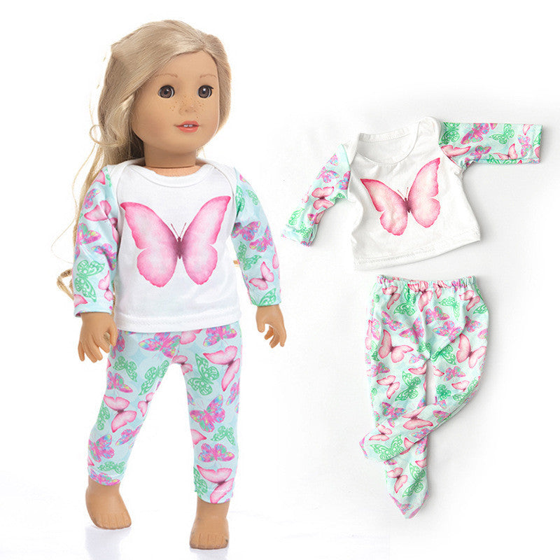 Doll Pajama Set American Girl Shaf Doll Clothes