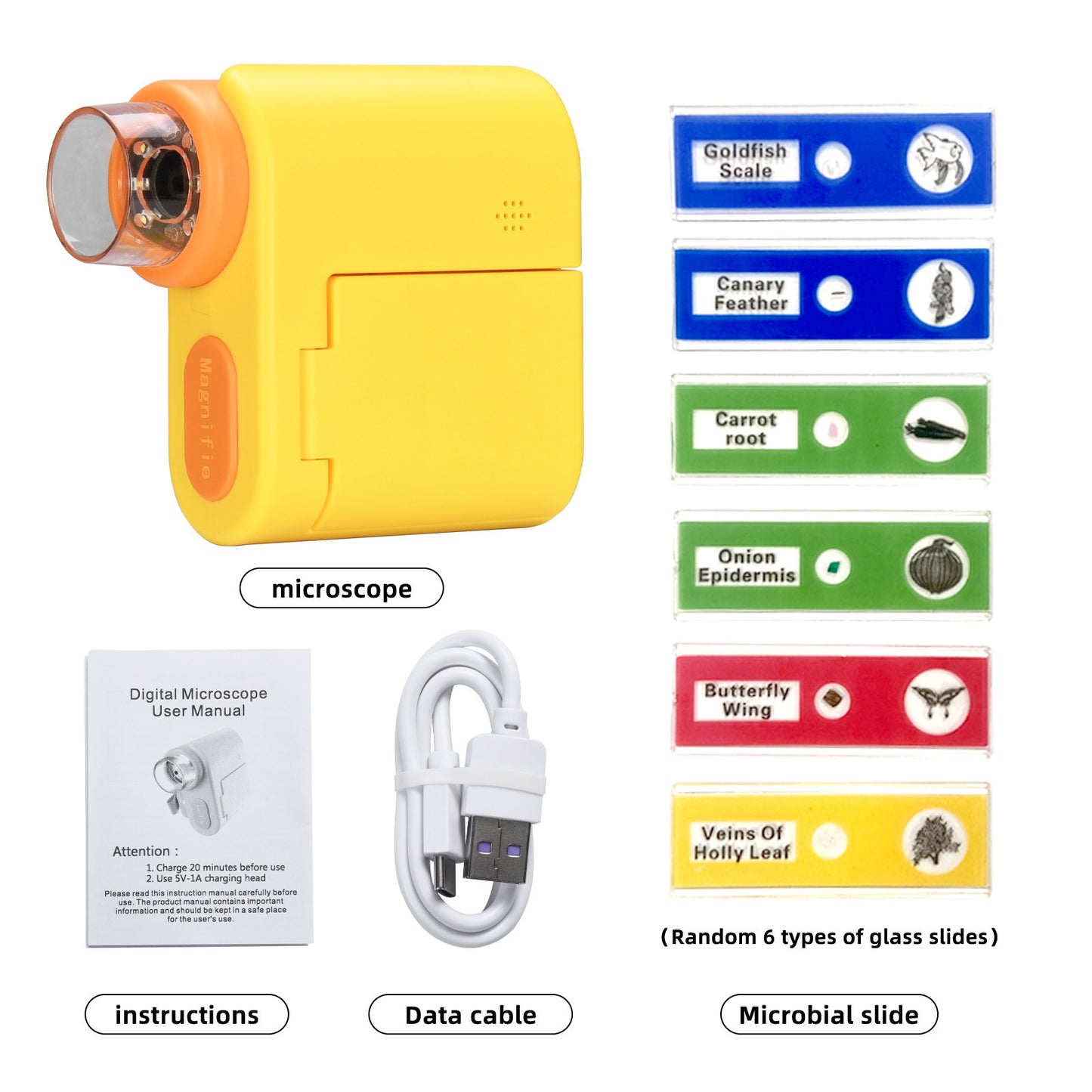 OLD STYLE: Children's Handheld Microscope Digital DV Small Camera Toy