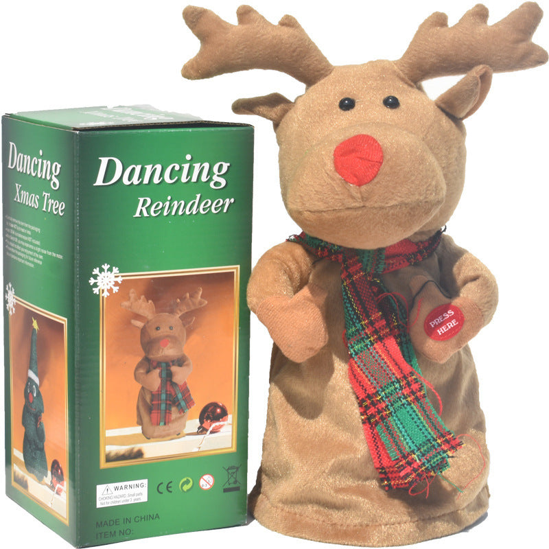 IN SEASON: Limited Time Electric Dancing Elk Plush Doll