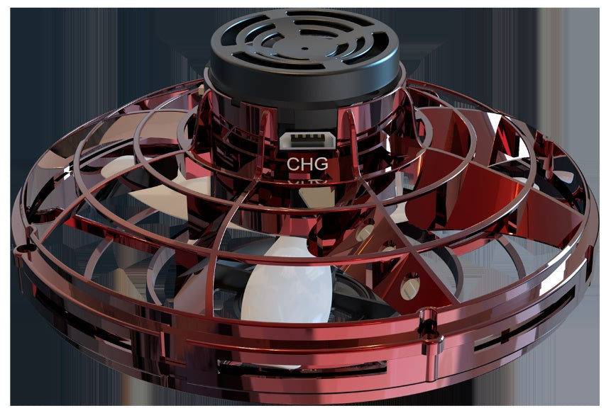 Drone LED UFO Flying Helicopter Spinner Toy Kids