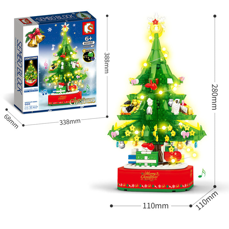 IN SEASON: Limited Time Christmas Tree Building Blocks Assembling Gifts