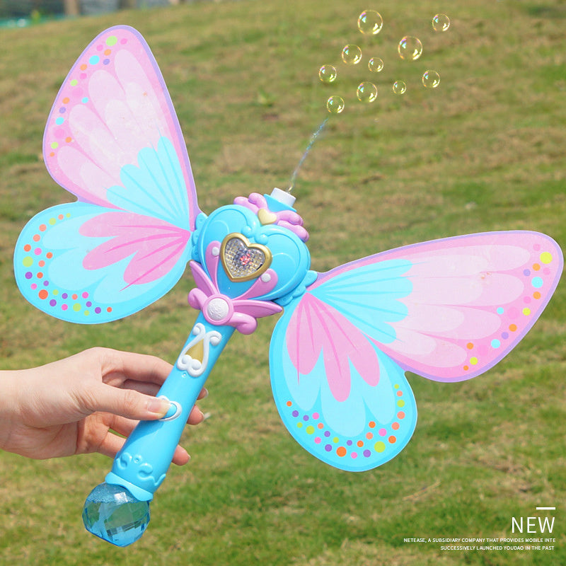 Automatic Fairy Magic Wand Electric Bubble Machine