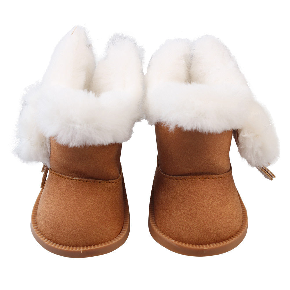 Misyo 18  American Girl Doll Shoes Winter Snow Boots