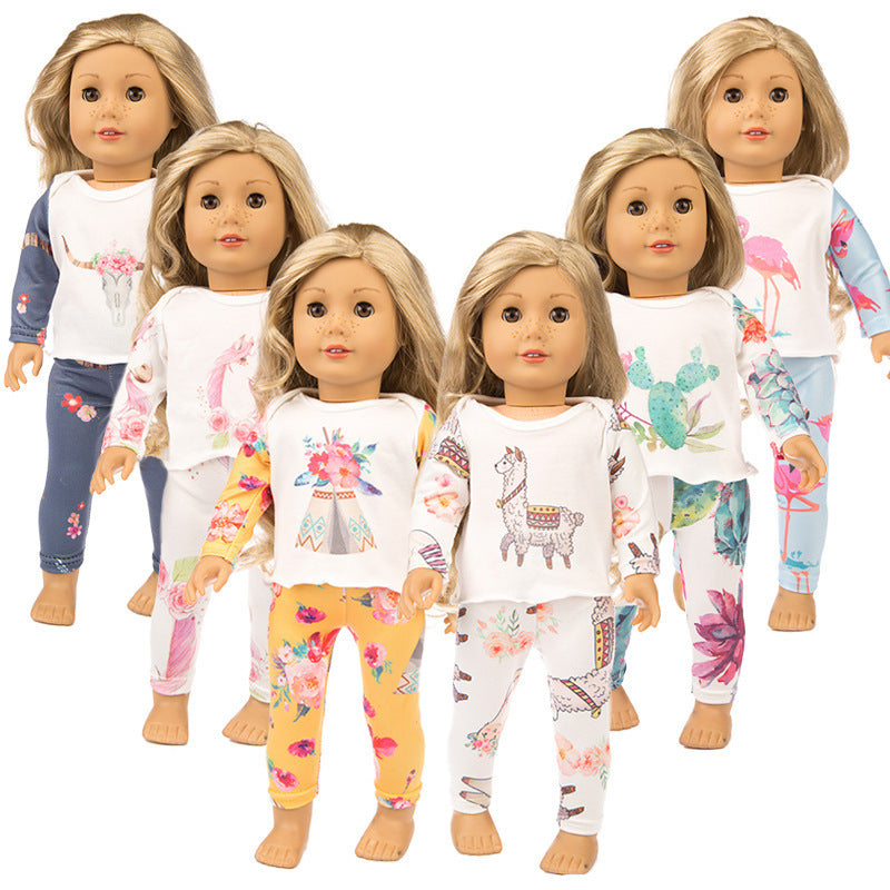 Doll Pajama Set American Girl Shaf Doll Clothes
