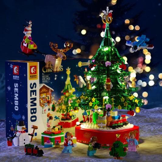 IN SEASON: Limited Time Christmas Tree Building Blocks Assembling Gifts