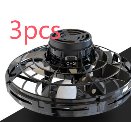 Drone LED UFO Flying Helicopter Spinner Toy Kids