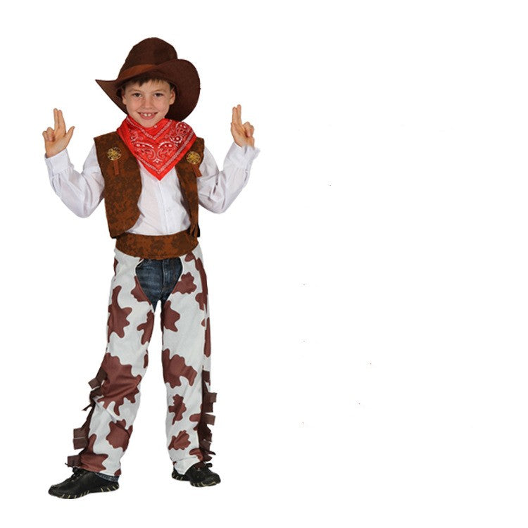Boys and Girls Cowboy Costume for Adults and Children