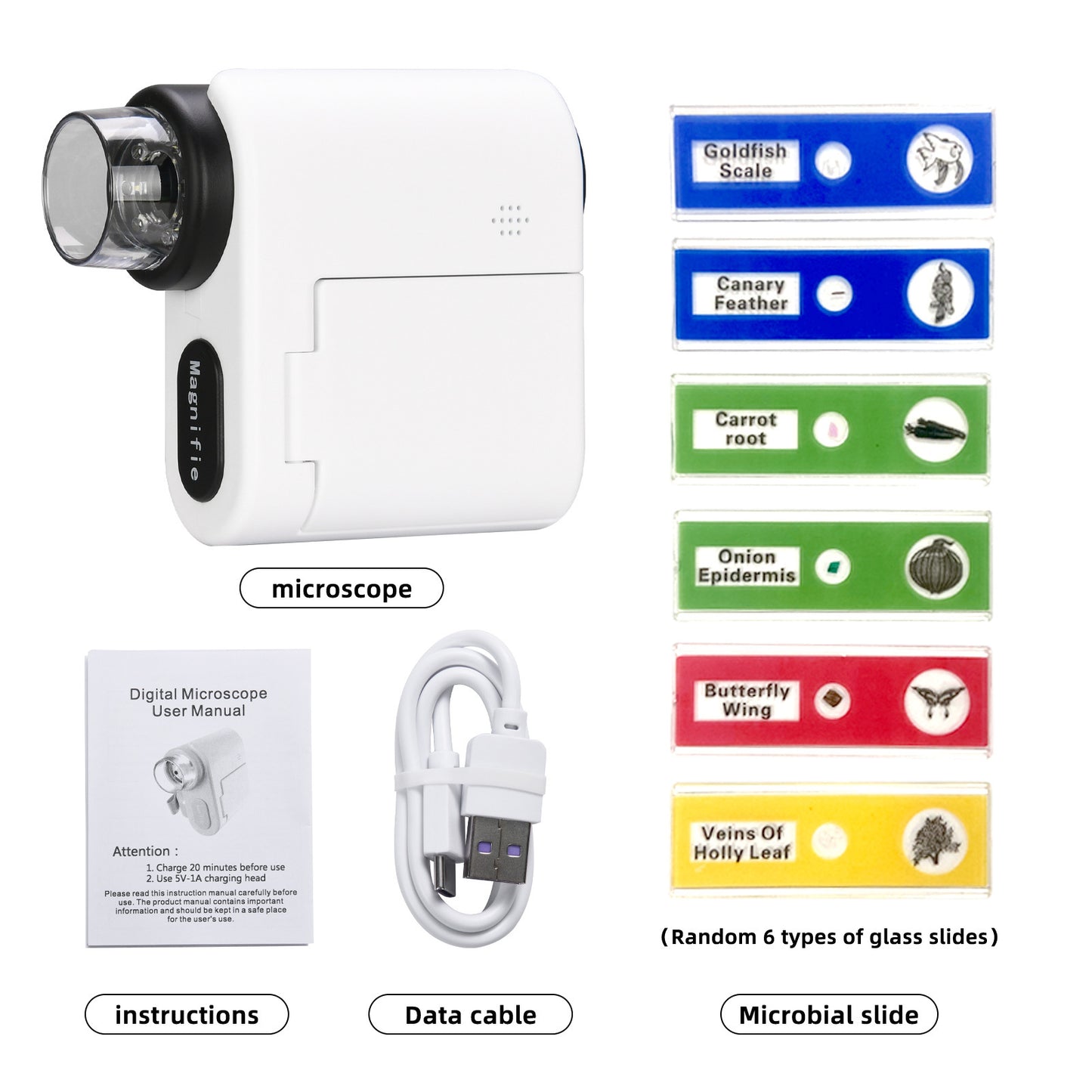 OLD STYLE: Children's Handheld Microscope Digital DV Small Camera Toy