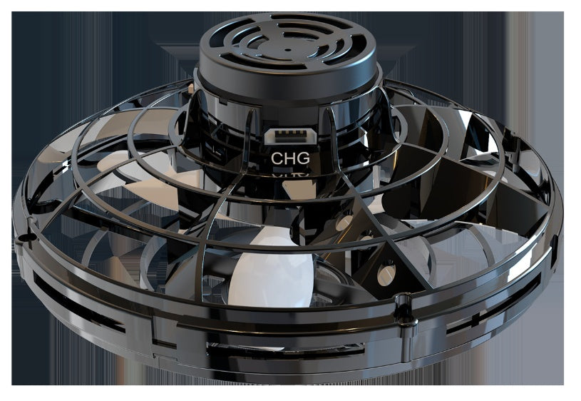 Drone LED UFO Flying Helicopter Spinner Toy Kids