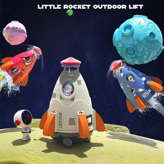 SUNNY SEASON: Limited Time Kids Space Rocket Sprinkler Spinner