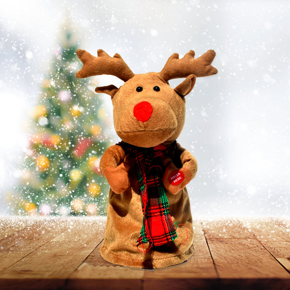 IN SEASON: Limited Time Electric Dancing Elk Plush Doll