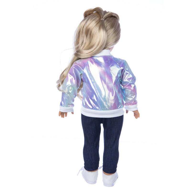 Simple 18-inch American Girl Doll Clothes Fashion Jacket