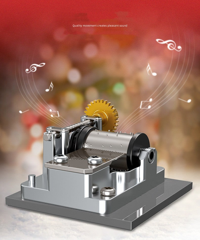 IN SEASON: Limited Time Santa Claus Gingerbread House Building Block Music Box