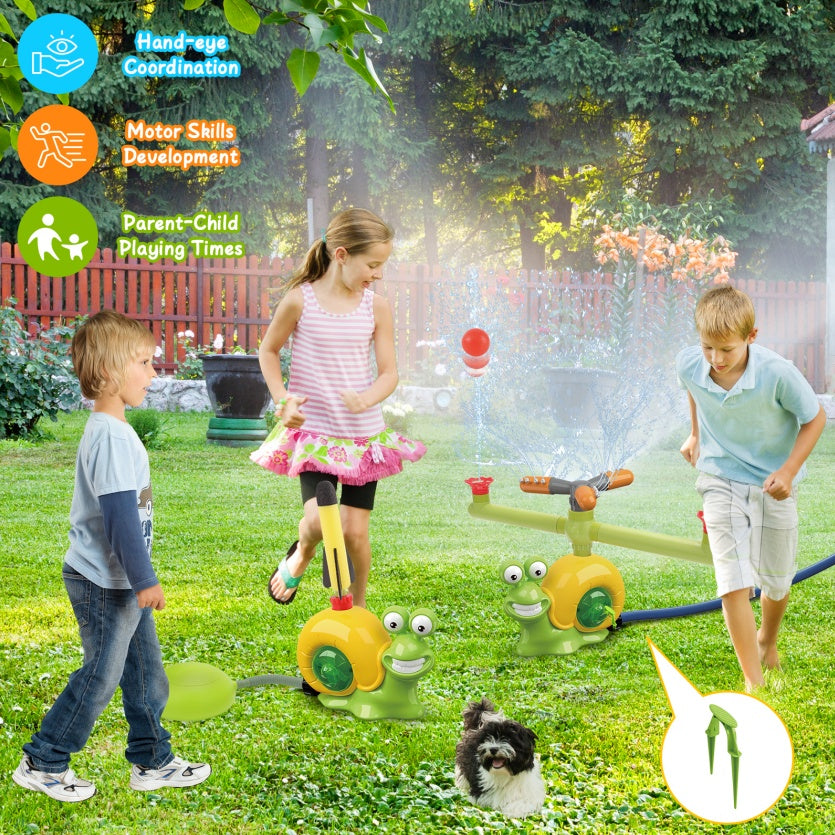 SUNNY SEASON: Limited Time Water Sprinkler Toy For Kids Outdoor Water Toys For Yard Summer Lawn