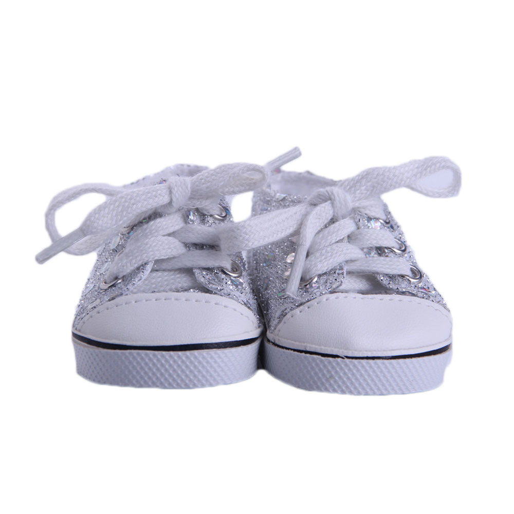 18-inch American Girl Doll Accessories Shoes 43cm Xiafu Doll Doll Accessories Small Leather Shoes