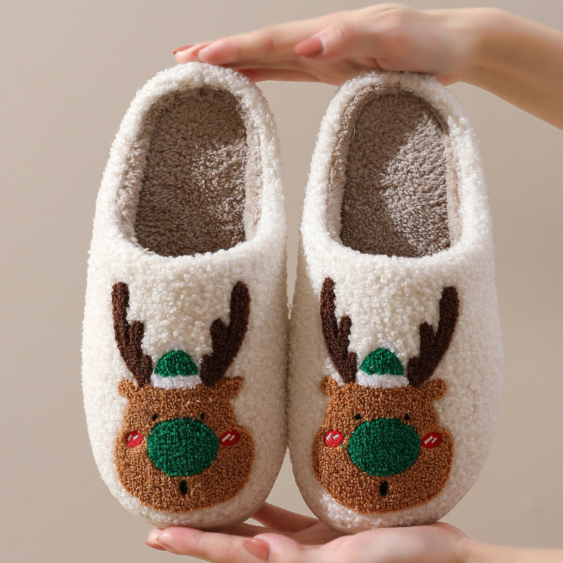 IN SEASON: Limited Time Christmas Shoes Winter Home Elk Slippers