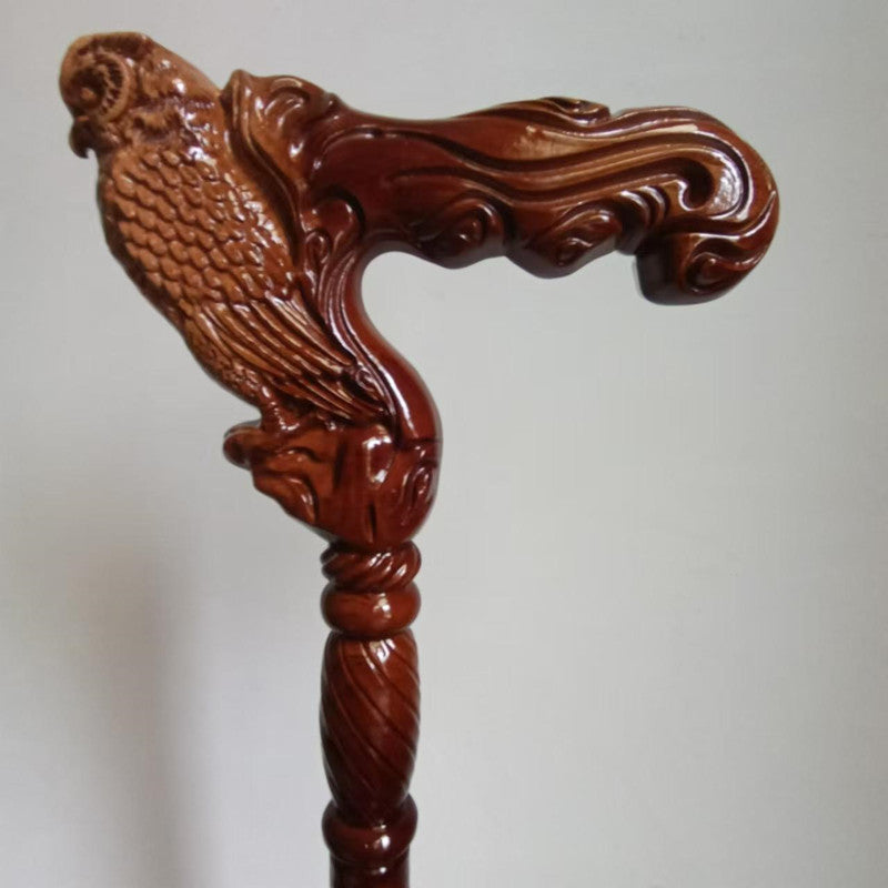 Brown Detailed Colored Crutch