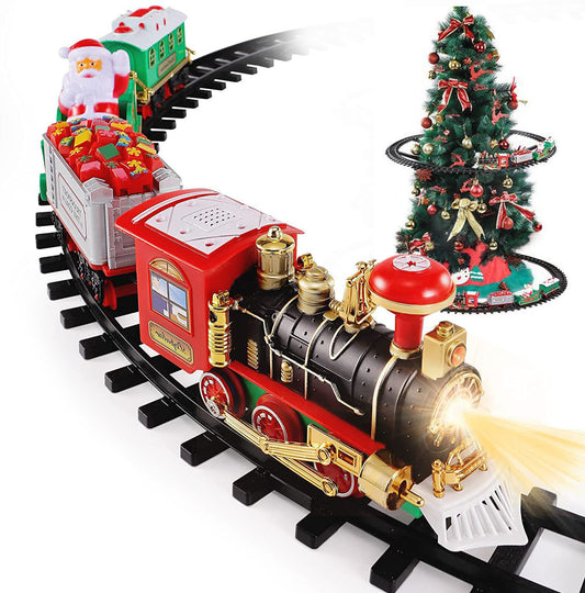 IN SEASON: Limited Time Electric Train Set Kid Toy Christmas Steam Train Kit