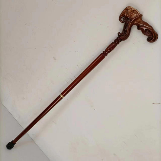 Brown Detailed Colored Crutch