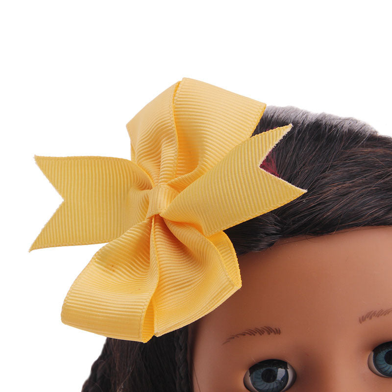 Simple 18-inch American Girl Doll Accessories Short Sleeve Clothes 43cm Xiafu Doll Tulle Short Skirt Doll Makeover Clothes