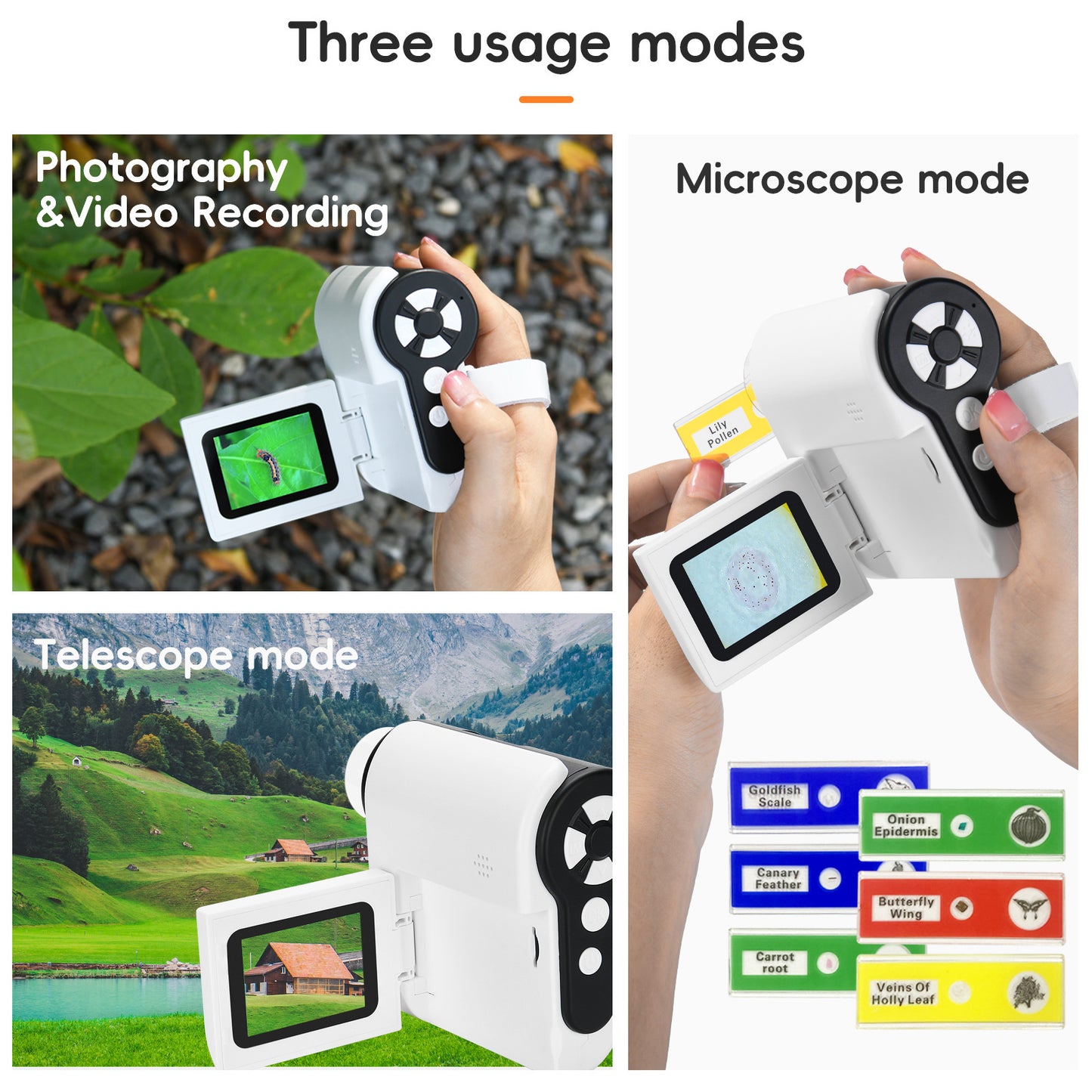 OLD STYLE: Children's Handheld Microscope Digital DV Small Camera Toy