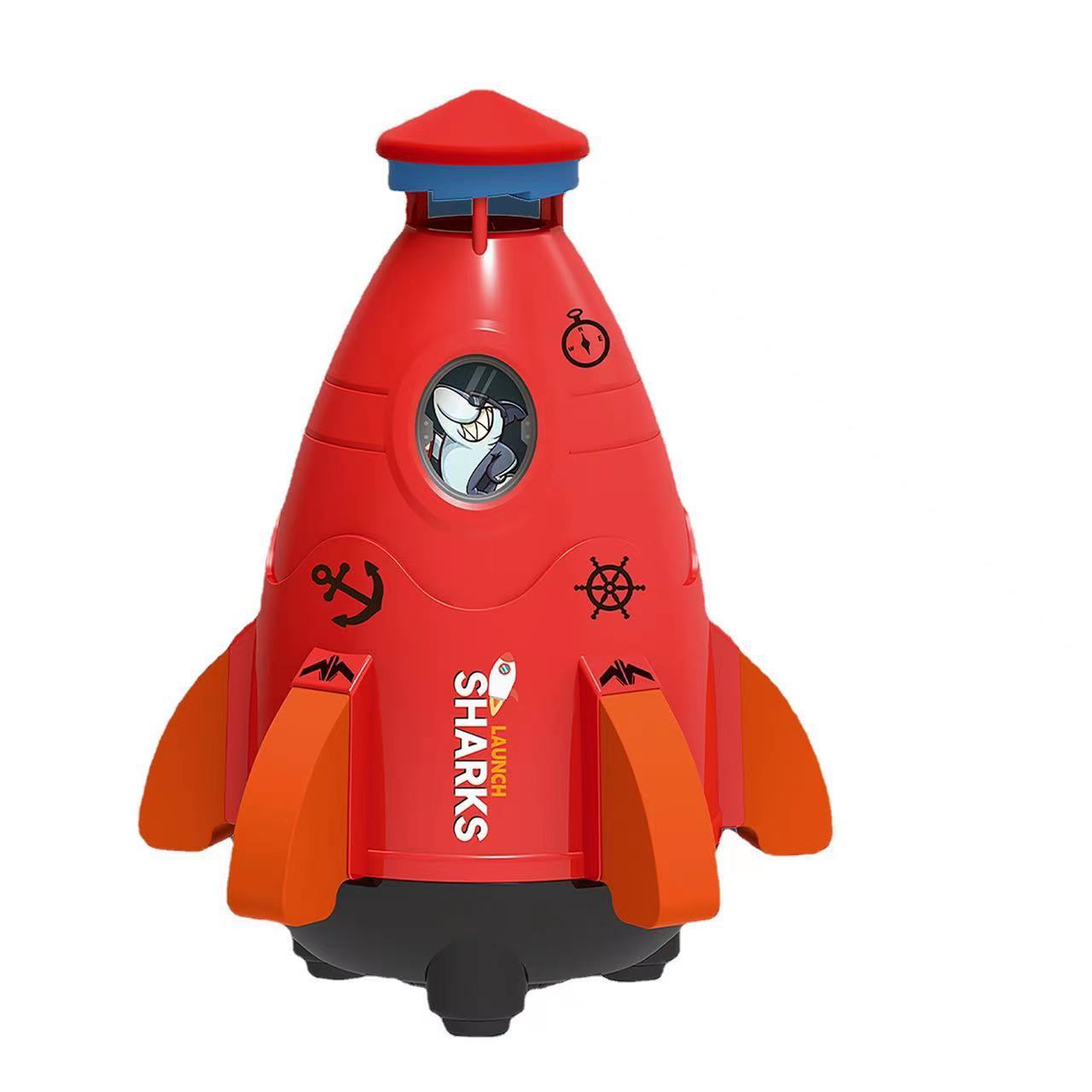 SUNNY SEASON: Limited Time Kids Space Rocket Sprinkler Spinner