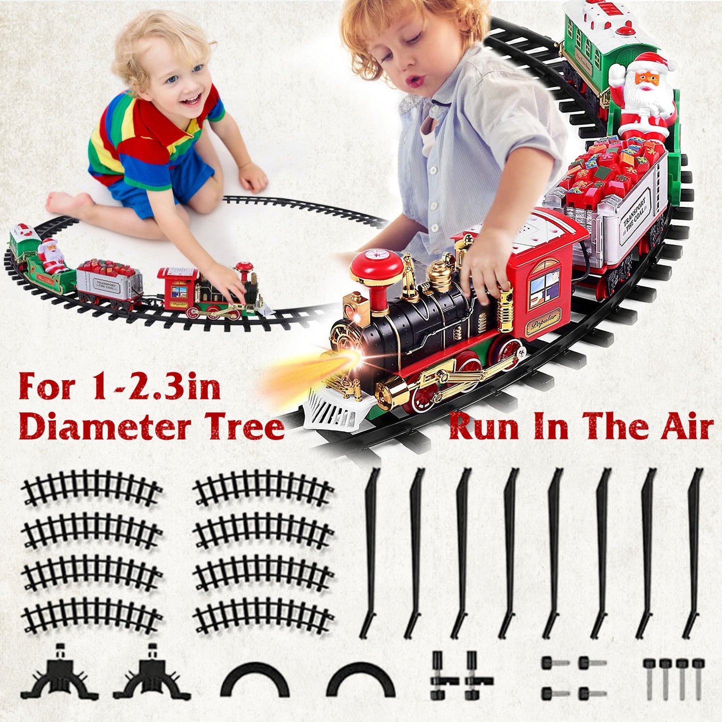 IN SEASON: Limited Time Electric Train Set Kid Toy Christmas Steam Train Kit