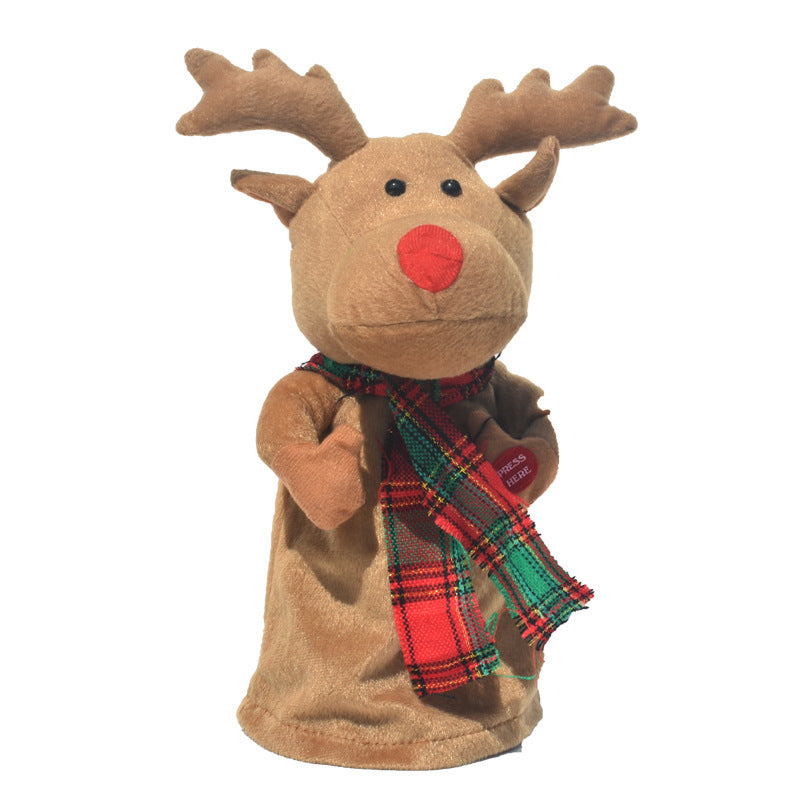 IN SEASON: Limited Time Electric Dancing Elk Plush Doll
