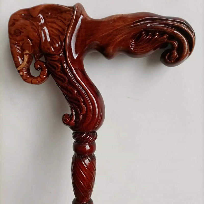 Brown Detailed Colored Crutch