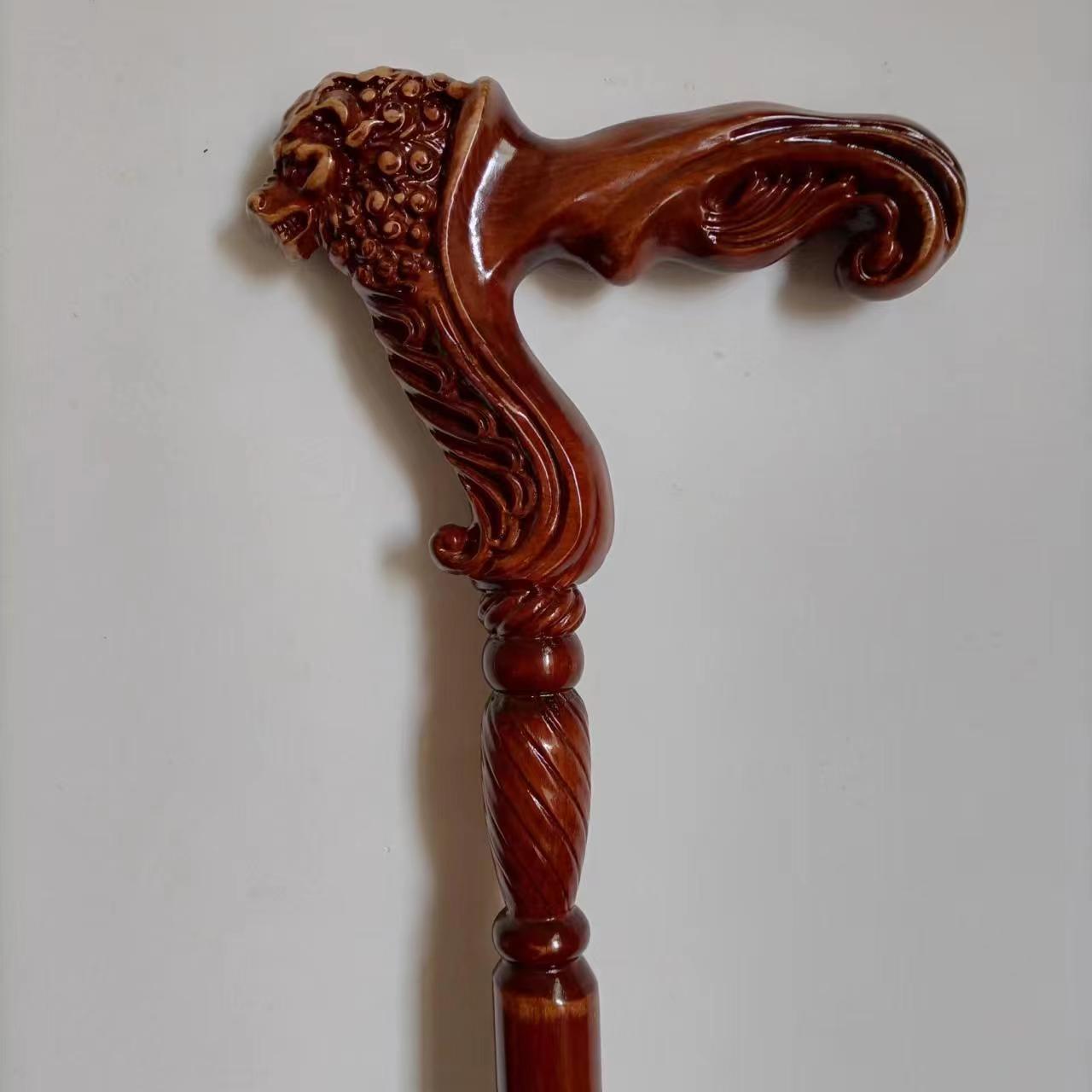 Brown Detailed Colored Crutch