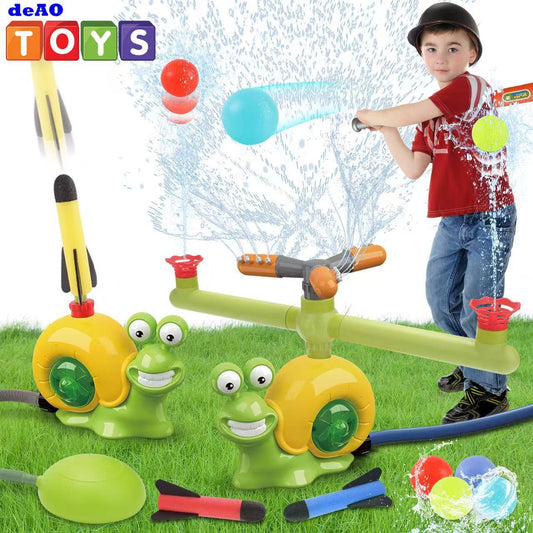 SUNNY SEASON: Limited Time Water Sprinkler Toy For Kids Outdoor Water Toys For Yard Summer Lawn