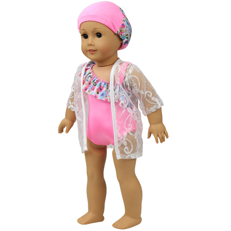 18 Inch American Girl Doll Clothes Shaf Doll Swimsuit