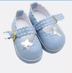 16 Inch Salon Doll Accessories Leather Shoes