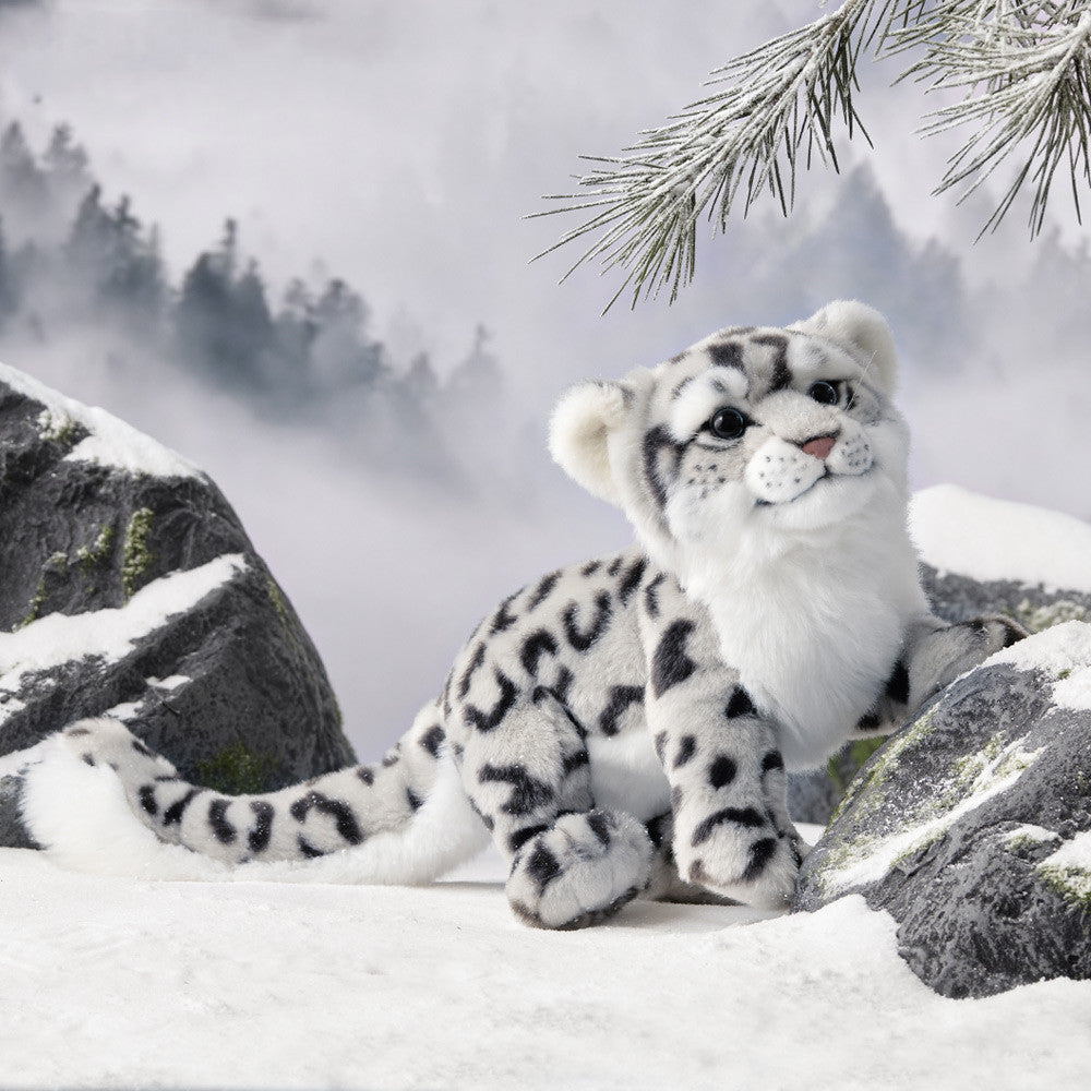 IN SEASON: Limited Time Snow Leopard Plush Cute Simulation Toy Doll
