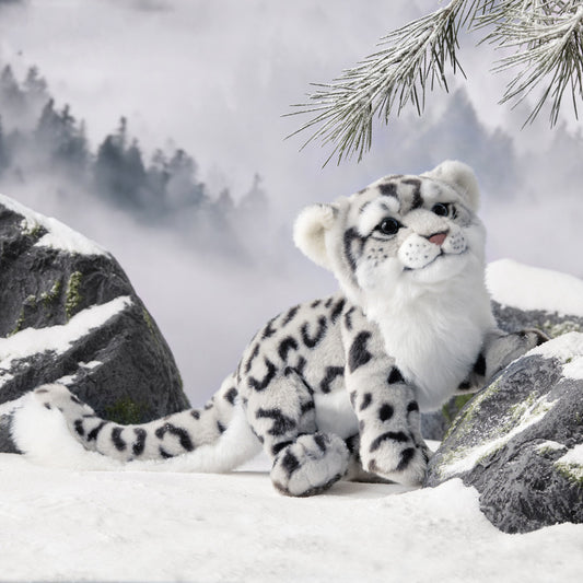 IN SEASON: Limited Time Snow Leopard Plush Cute Simulation Toy Doll