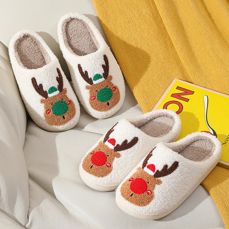 IN SEASON: Limited Time Christmas Shoes Winter Home Elk Slippers
